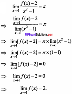 MP Board Class 11th Maths Important Questions Chapter 13 Limits and Derivatives 35