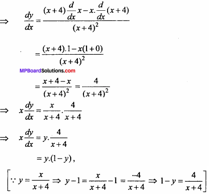 MP Board Class 11th Maths Important Questions Chapter 13 Limits and Derivatives 43
