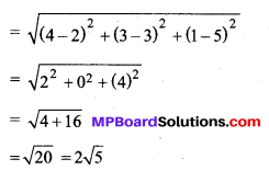 MP Board Class 11th Maths Solutions Chapter 12 त्रिविमीय ज्यामिति का परिचय Ex 12.2 img-1