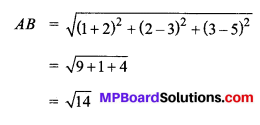 MP Board Class 11th Maths Solutions Chapter 12 त्रिविमीय ज्यामिति का परिचय Ex 12.2 img-5