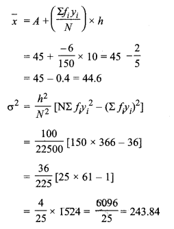 MP Board Class 11th Maths Solutions Chapter 15 सांख्यिकी Ex 15.3 img-4