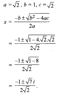 MP Board Class 11th Maths Solutions Chapter 5 सम्मिश्र संख्याएँ और द्विघातीय समीकरण Ex 5.3 img-10