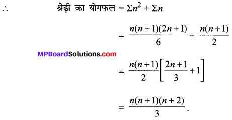 MP Board Class 11th Maths Solutions Chapter 9 अनुक्रम तथा श्रेणी Ex 9.4 img-1