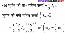 MP Board Class 11th Physics Solutions Chapter 7 कणों के निकाय तथा घूर्णी गति image 17