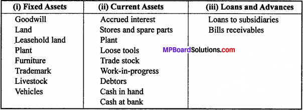 MP Board Class 12th Accountancy Important Questions Chapter 8 Financial Statements of a Company - 3