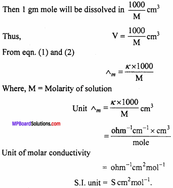 MP Board Class 12th Chemistry Important Questions Chapter 3 Electrochemistry 4