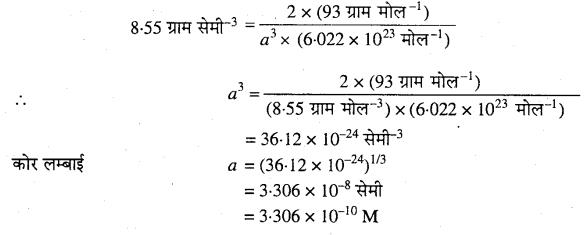 MP Board Class 12th Chemistry Solutions Chapter 1 ठोस अवस्था - 12