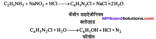 MP Board Class 12th Chemistry Solutions Chapter 13 ऐमीन - 110