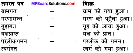 MP Board Class 12th General Hindi व्याकरण समास-विग्रह img-7