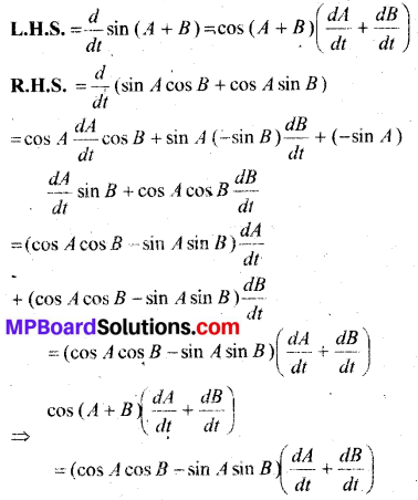 MP Board Class 12th Maths Book Solutions Chapter 5 सांतत्य तथा अवकलनीयता विविध प्रश्नावली img 27