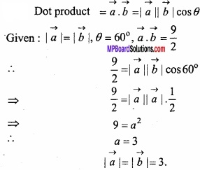 MP Board Class 12th Maths Important Questions Chapter 10 Vector Algebra img 25