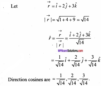 MP Board Class 12th Maths Important Questions Chapter 10 Vector Algebra img 7