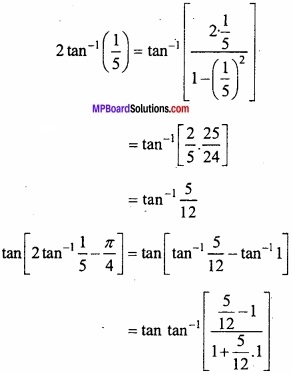 MP Board Class 12th Maths Important Questions Chapter 2 Inverse Trigonometric Functions img 3