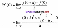 MP Board Class 12th Maths Important Questions Chapter 5A सांतत्य तथा अवकलनीयता img 36