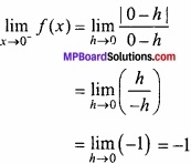 MP Board Class 12th Maths Important Questions Chapter 5A सांतत्य तथा अवकलनीयता img 5