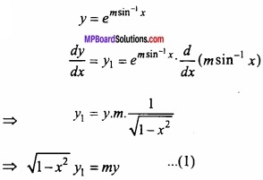 MP Board Class 12th Maths Important Questions Chapter 5B अवकलन img 17