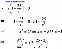 MP Board Class 12th Maths Important Questions Chapter 6 Application of Derivatives img 12