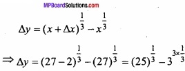 MP Board Class 12th Maths Important Questions Chapter 6 Application of Derivatives img 29