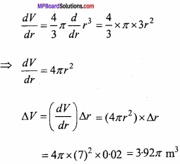 MP Board Class 12th Maths Important Questions Chapter 6 Application of Derivatives img 38