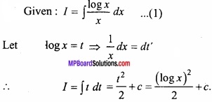 MP Board Class 12th Maths Important Questions Chapter 7A Integration img 16 - Copy