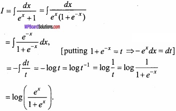 MP Board Class 12th Maths Important Questions Chapter 7A Integration img 31