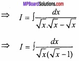 MP Board Class 12th Maths Important Questions Chapter 7A Integration img 46