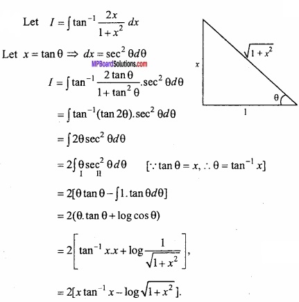 MP Board Class 12th Maths Important Questions Chapter 7A Integration img 53
