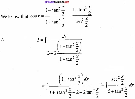 MP Board Class 12th Maths Important Questions Chapter 7A Integration img 55