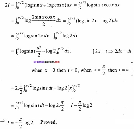 MP Board Class 12th Maths Important Questions Chapter 7B Definite Integral img 29