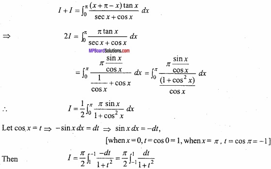 MP Board Class 12th Maths Important Questions Chapter 7B Definite Integral img 8