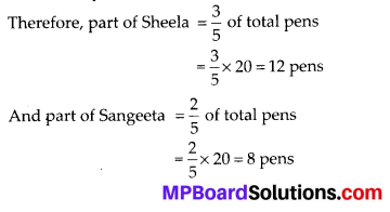 MP Board Class 6th Maths Solutions Chapter 12 Ratio and Proportion Ex 12.1 12