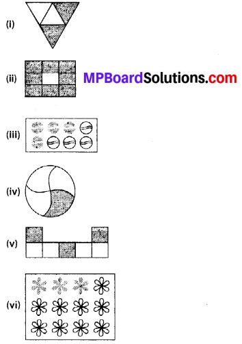 MP Board Class 6th Maths Solutions Chapter 7 Fractions Ex 7.1 1