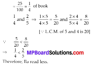 MP Board Class 6th Maths Solutions Chapter 7 Fractions Ex 7.4 26