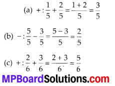 MP Board Class 6th Maths Solutions Chapter 7 Fractions Ex 7.5 2