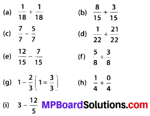 MP Board Class 6th Maths Solutions Chapter 7 Fractions Ex 7.5 3