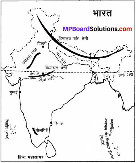 MP Board Class 6th Social Science Solutions Chapter 16 हमारा देश भारत img 2