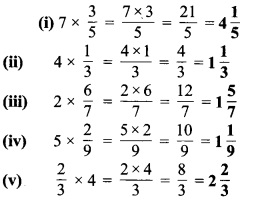 MP Board Class 7th Maths Solutions Chapter 2 भिन्न एवं दशमलव Ex 2.2 3a