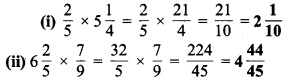 MP Board Class 7th Maths Solutions Chapter 2 भिन्न एवं दशमलव Ex 2.3 3a