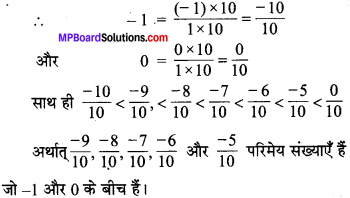 MP Board Class 7th Maths Solutions Chapter 9 परिमेय संख्याएँ Ex 9.1 image 1