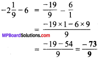 MP Board Class 7th Maths Solutions Chapter 9 परिमेय संख्याएँ Ex 9.2 image 8