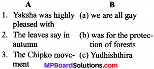 MP Board Class 8th General English Revision Exercises 3-2