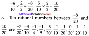 MP Board Class 8th Maths Solutions Chapter 1 Rational Numbers Ex 1.2 img-5