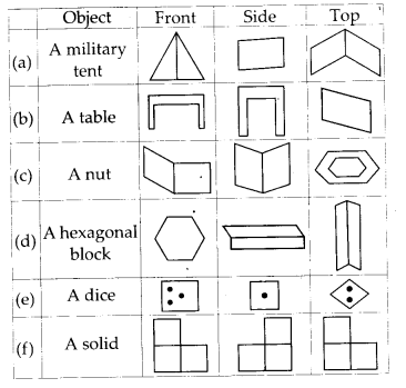 MP Board Class 8th Maths Solutions Chapter 10 Visualizing Solid Shapes Ex 10.1 10