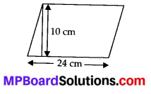 MP Board Class 8th Maths Solutions Chapter 11 Mensuration Ex 11.1 4