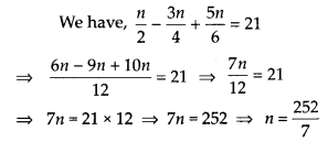 MP Board Class 8th Maths Solutions Chapter 2 Linear Equations in One Variable Ex 2.5 2