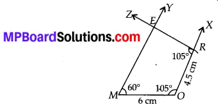 MP Board Class 8th Maths Solutions Chapter 4 Practical Geometry Ex 4.3 1