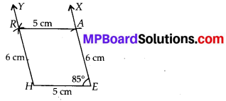 MP Board Class 8th Maths Solutions Chapter 4 Practical Geometry Ex 4.3 3