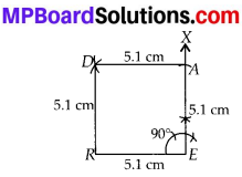 MP Board Class 8th Maths Solutions Chapter 4 Practical Geometry Ex 4.5 1