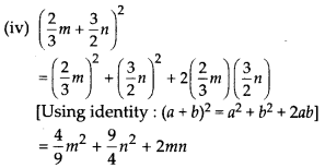 MP Board Class 8th Maths Solutions Chapter 9 Algebraic Expressions and Identities Ex 9.5 6