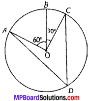 MP Board Class 9th Maths Solutions Chapter 10 Circles Ex 10.5 img-1